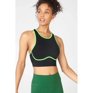 NWT Fabletics Blare Cross Back Medium Impact Sports Bra-sz XS